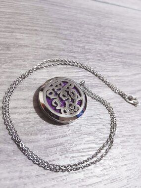 Essential Oil Diffuser Necklace Best Friend Forever Stainless Steel